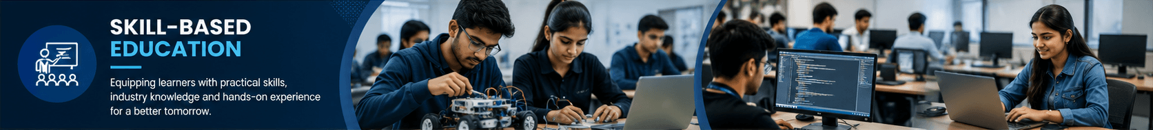 Skill-based education program visual